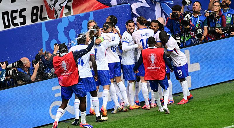 EURO 2024 son 16 turunda Fransa, Belçika'yı 1-0 mağlup ederek adını çeyrek finale yazdırdı.